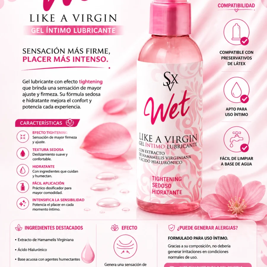 Sexitive Wet – Like a Virgin