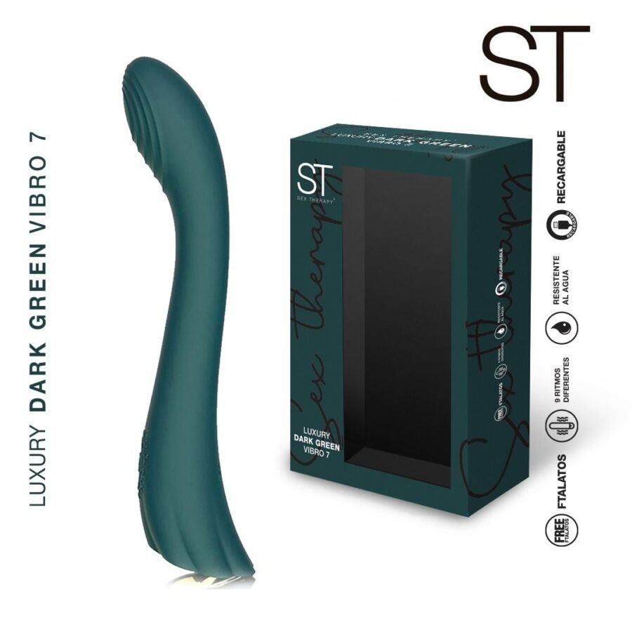LUXURY DARK GREEN VIBRO 7