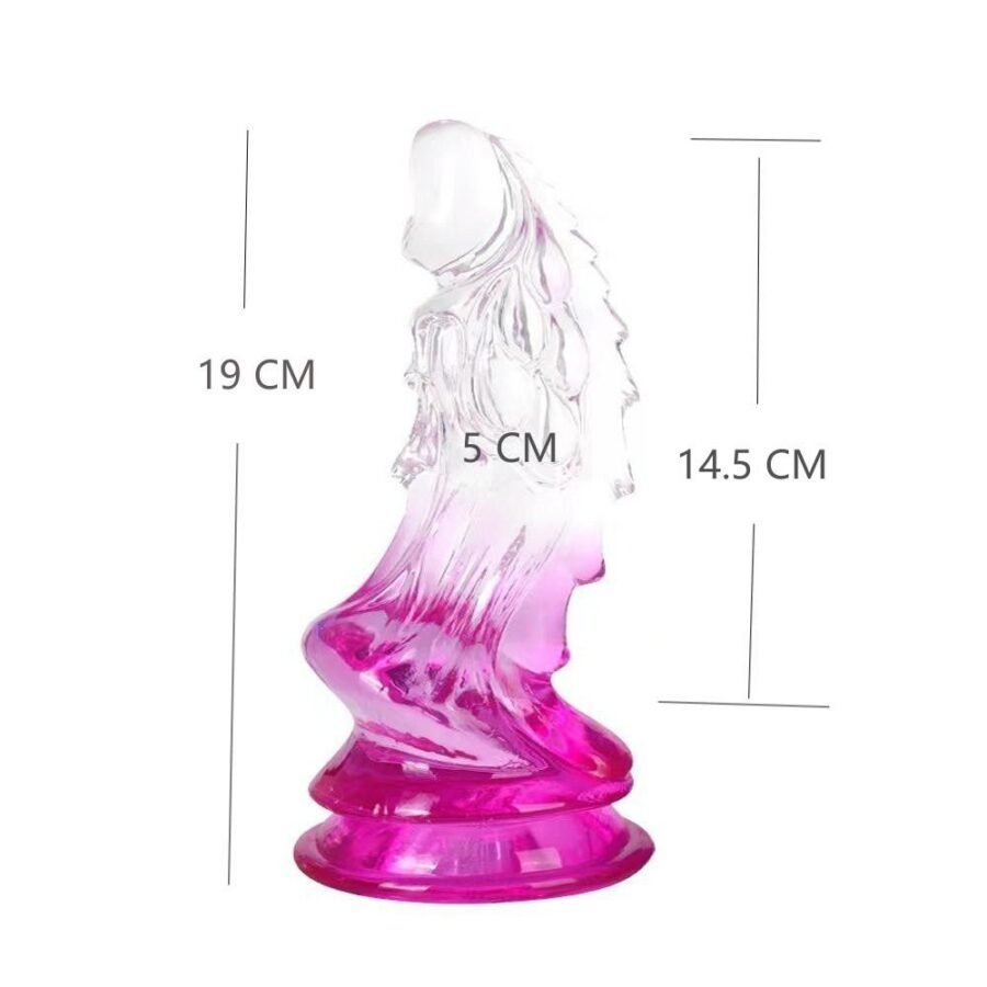 CRISTAL 4 – Dildo transparente