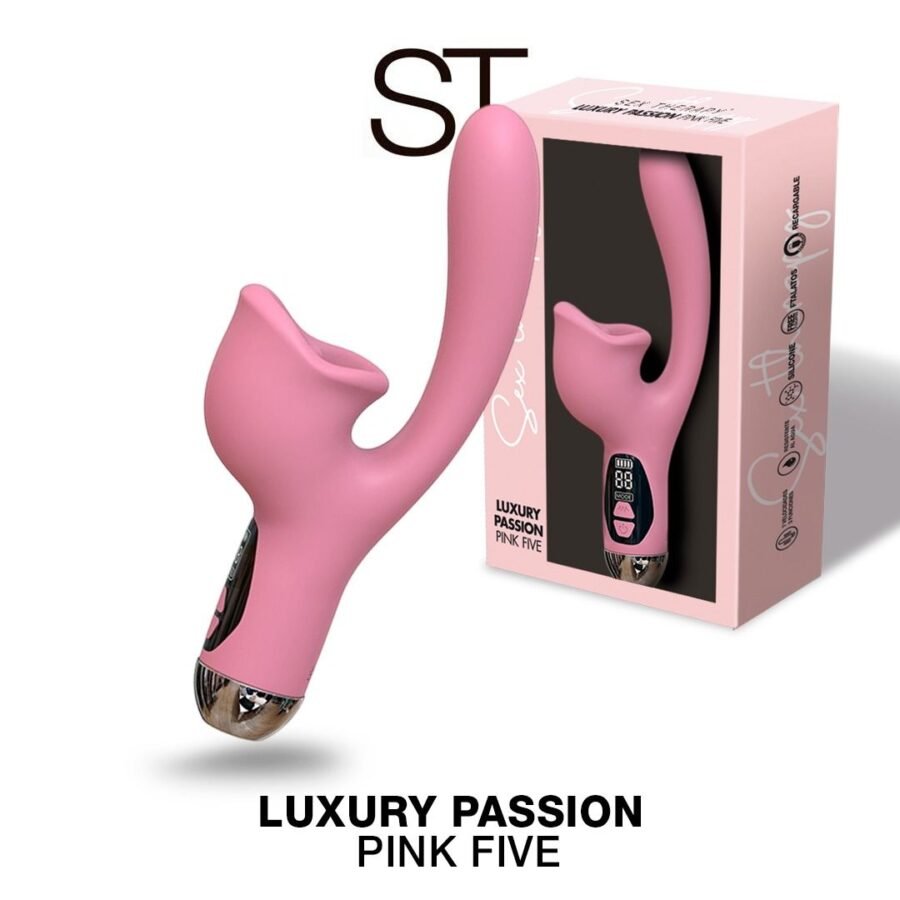 Doble estimulador – LUXURY PASSION PINK FIVE